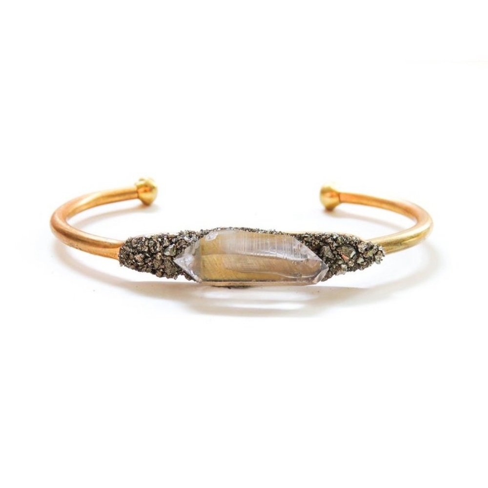 Dea Dia Quartz Cuff Bracelet